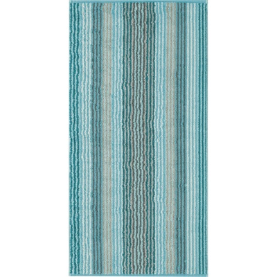 Cawö ručník Unique Streifen 944 tyrkysová 50 x 100 cm