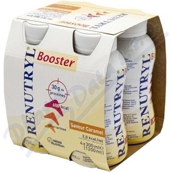 RENUTRYL BOOSTER KARAMELOVÁ PŘÍCHUŤ POR SOL 4X300ML