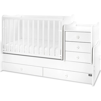 Lorelli Легло Lorelli - Maxi Plus, 3Box, 70 x 160 cm, Бяло (10150580024P)