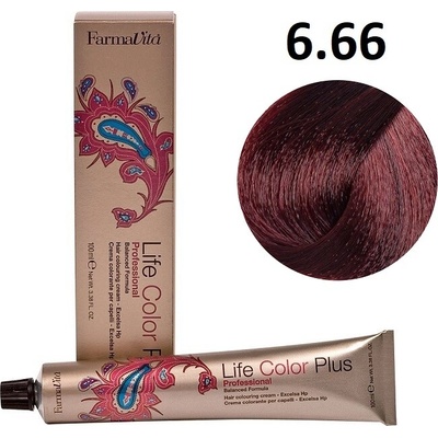 FarmaVita Life Color Plus farba na vlasy 6.66 100 ml