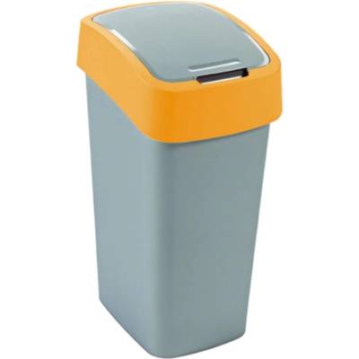 Keter Кош за отпадъци Curver - Flip, 45 l, оранжев (HCG#090)
