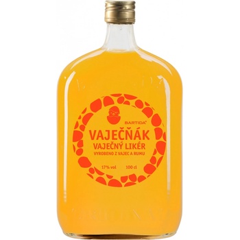 Bartida Vaječňák 17% 1 l (holá láhev)