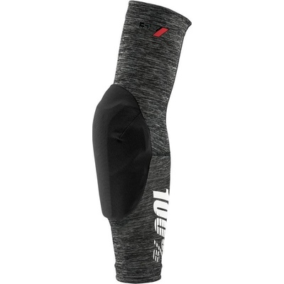 100% Teratec Elbow Guards čierna/sivá