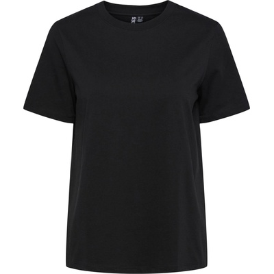 PIECES Тениска 'Ria' черно, размер XS