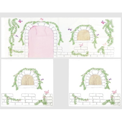 Vipack Детска завеса за легло 3 бр. 195x75 cm Birdy - Vipack (TX10041)