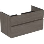 Ideal Standard Finesse - Шкафче за умивалник, 100x51x55 см, 2 чекмеджета, Dark Elm E3397UR (E3397UR)