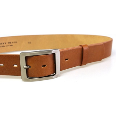 Penny Belts dámský kožený opasek 15942 světle hnědý