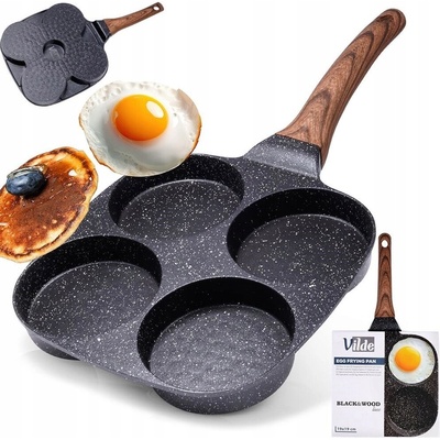 Vilde Pánev na vejce a lívance Black&Wood 19 cm granitová