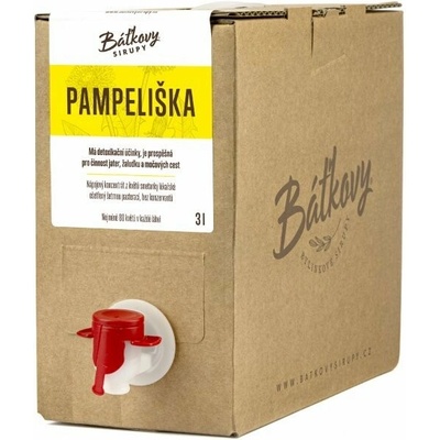 Báťkovy sirupy Púpavový sirup BAG 3 l