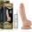 Вибриращо дилдо с тестиси, 18см. - Real Extreme Vibrating Dildo (LVTOY00454)
