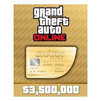 GTA 5 Online Whale Shark Cash Card 3,500,000$