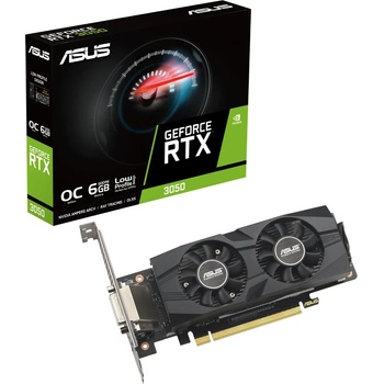 ASUS GeForce RTX 3050 LP BRK OC 6GB GDDR6 (RTX3050-O6G-LP-BRK/90YV0KQ0-M0NA00)