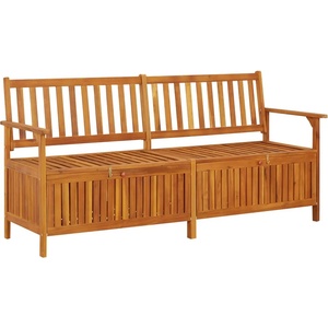 vidaXL Пейка за съхранение, 170 см, акация масив (316744)