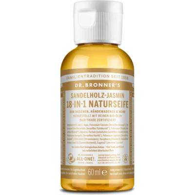 Dr. Bronner's 18in1 Pure Castile magic soap sandalwood jasmine 60 ml