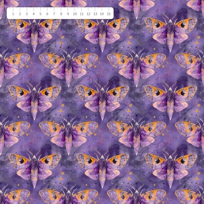 Fialová můra úplet by MIMI [supreme]