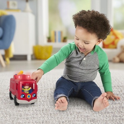 Fisher-Price Little People Hasičské auto Malého Objevitele GXR77