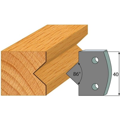 IGM Professional IGM Profil 035 - pár obmedzovačov 40x4mm SP F027-035