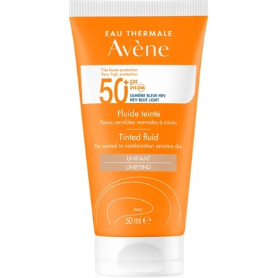Avène Sun High Protection лек тониращ флуид SPF 50+ 50ml