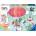 Ravensburger Пъзел-настолна игра Ravensburger от 2 х 24 части - Кралско барбекю (05596)
