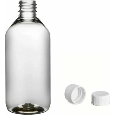 Via Plastová lahvička čirá s bílým uzávěrem 115 ml