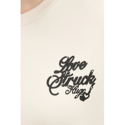 HUGO Blue Памучен суичър Hugo Blue Oversized Crew_B_4 (50550142)