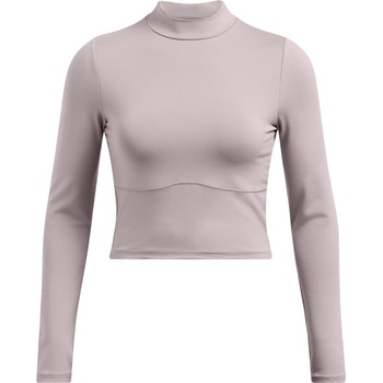 Under Armour Women's Meridian Long-Sleeve Performance Gym Top - Grey