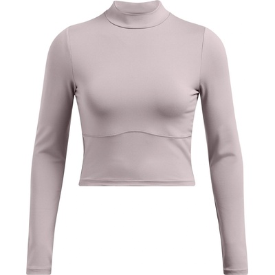 Under Armour Women's Meridian Long-Sleeve Performance Gym Top - Grey