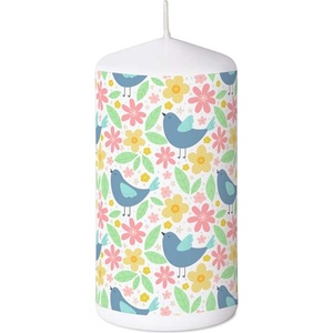 Springtime Twitter Свещ Пролетен Туитър - птици, 60x120 мм