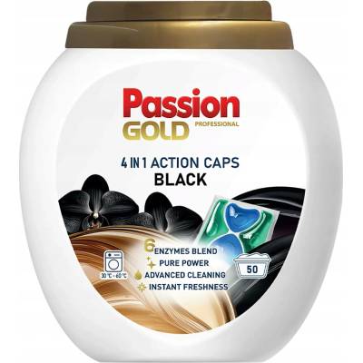 Passion Gold 4v1 Black kapsle na praní 50 PD