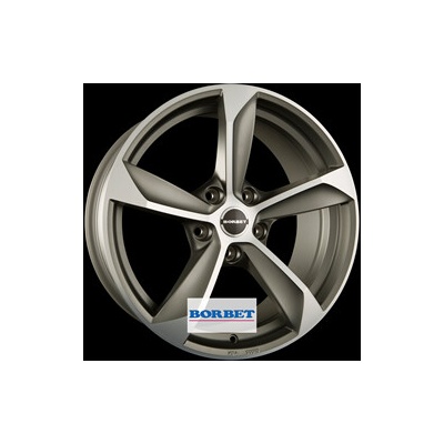 Borbet S 8x18 5x114,3 ET45 graphite polished matt