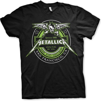 Metallica tričko Fuel čierne