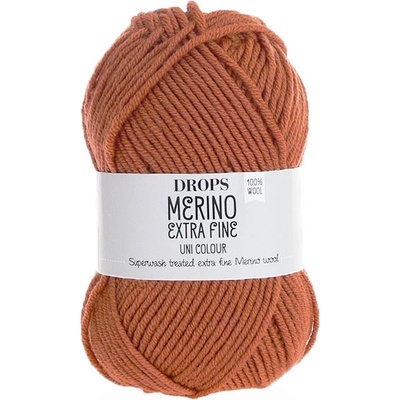 Příze DROPS Merino Extra Fine uni color 42 - cedr