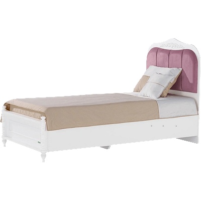 Carmen Детско легло с ракла NIL 120 x 200 - бяло (3575154)