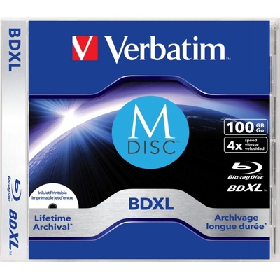 Verbatim BD-R 100GB 4x, printable, jewel, 5ks (43834) – Zboží Mobilmania