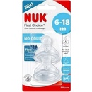 Savičky Nuk Náustok Flow Control 6-18 m 2 ks Transparentná