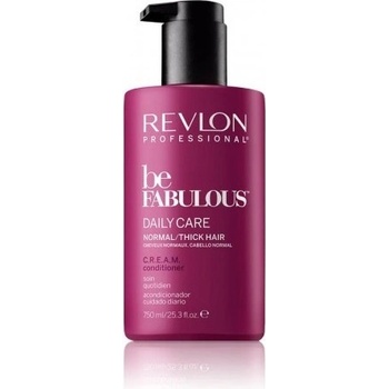 Revlon Be Fabulous Conditioner For Normal/Thick Hair kondicionér pro normální a silné vlasy 750 ml