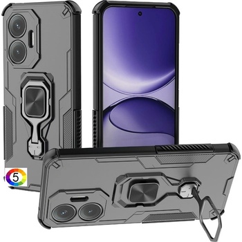 Xiaomi Poco F7 5G / Redmi Turbo 4 Pro 5G Удароустойчив Rotatable Ring Holder /Kickstand PC + TPU Калъф и Протектор
