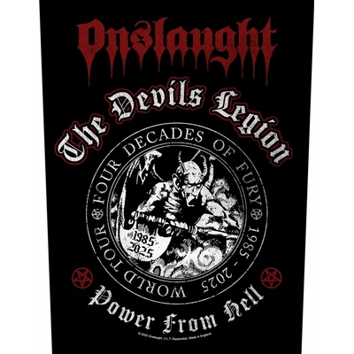 Nažehlovačka Onslaught - The Devils Legion
