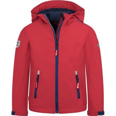 TROLLKIDS Детско софтшел яке Trollkids Kid's Trollfjord Jacket Softshell jacket - Bright Red / Mystic Blue - размер 164 (EU) (703-2088-2319)