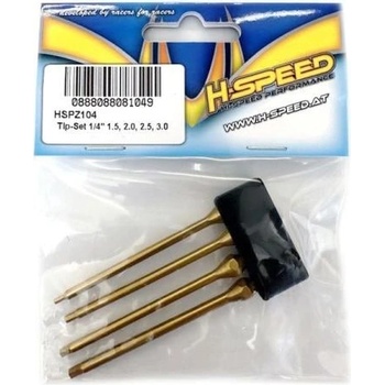 H-Speed bit imbus sada 1.5 2.0 2.5 3.0mm