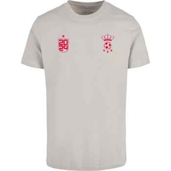 Mister Tee Тениска Espana Trikot Tee lightasphalt XXLUB-MT3344-02946 - Тъмносив, размер M