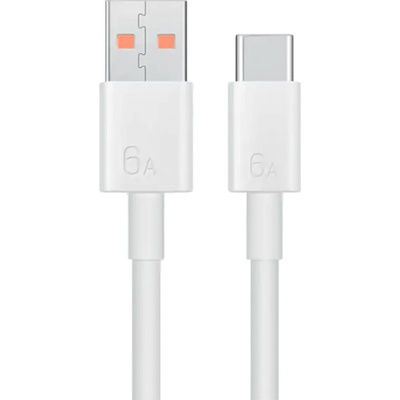 Huawei LX04072043 USB na typ C, super rychlé nabíjení 6A, 66 W, 1m, bílý