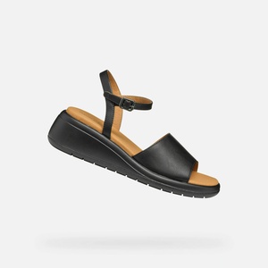 Geox Черни дамски сандали Geox Meliconia Geox | Cheren | ЖЕНИ | 39