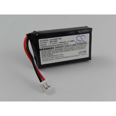Batéria do obojku pre psov na výmenu BP74RE - 500mAh 7,4V Li-Polymer