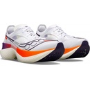 Pánské běžecké boty Saucony Endorphin Speed 4 Mens Shoes White/Viziorange