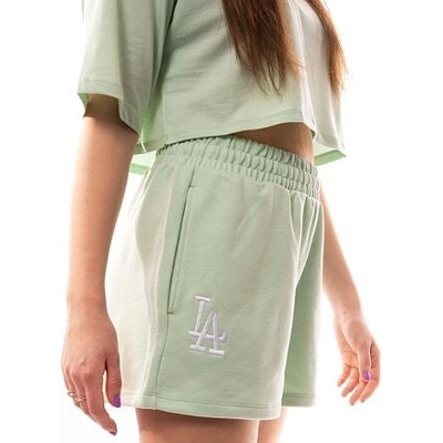 New Era dámské kraťasy MLB Le Shorts Los Angeles Dodgers Fresh Mint / White