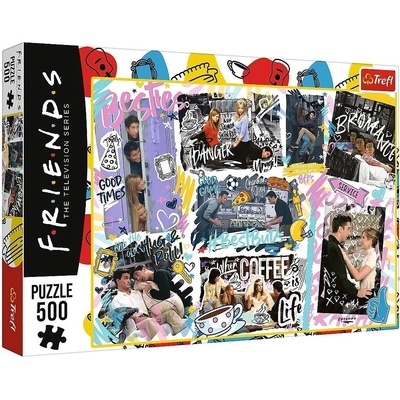 Trefl Přátelé koláž 500 dílků