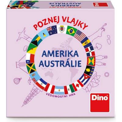 Dino Poznej vlajky: Amerika a Austrálie