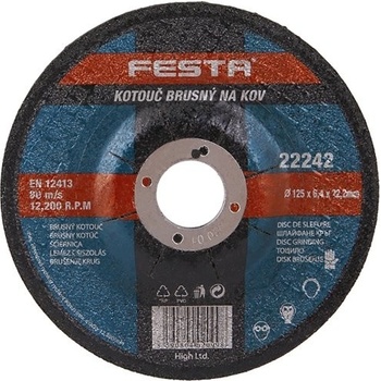 Festa Kotouč brusný 125 x 6.4 x 22.2 mm 22242