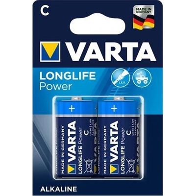 VARTA Primer Алкална батерия C LR14 1, 5 V High Energy (2 бр. в опаковка) (4914121412) (4914121422)